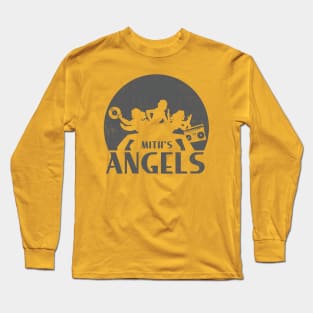 Mith's Angels - Charcoal Long Sleeve T-Shirt